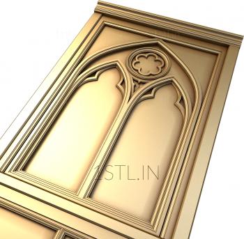 Vertical panel (PV_0052) 3D model for CNC machine